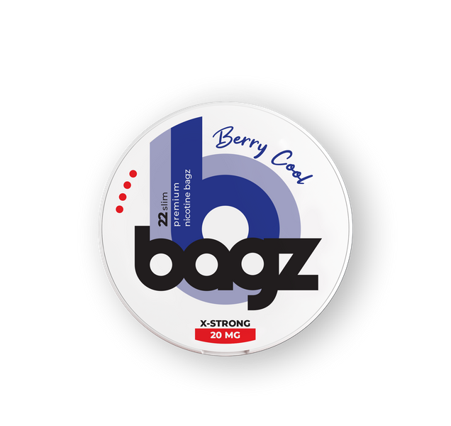 Bagz Bagz Berry Cool Max 20mg nicotinezakjes