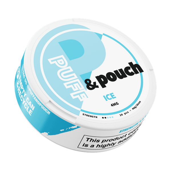Puff and Pouch Ice nicotine pouches