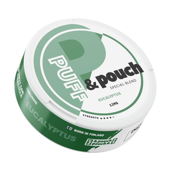 Puff and Pouch Eucalyptus 12mg nicotine pouches