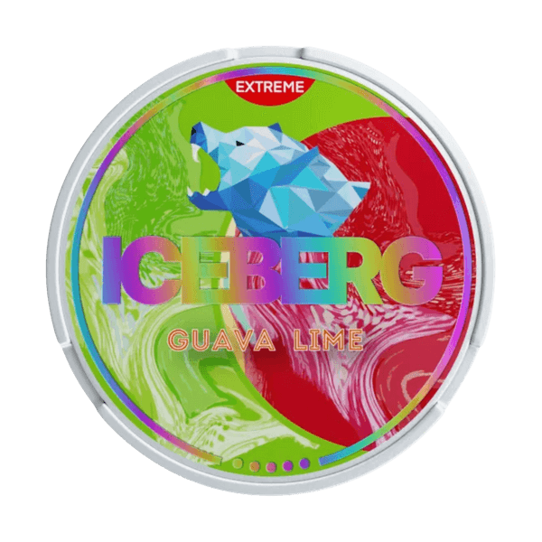 ICEBERG Guava Lime Extreme nicotine pouches