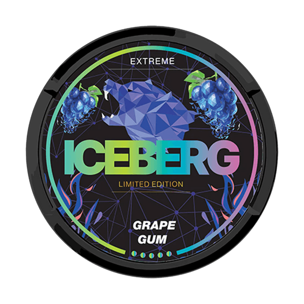 ICEBERG Grape Extreme nicotine pouches