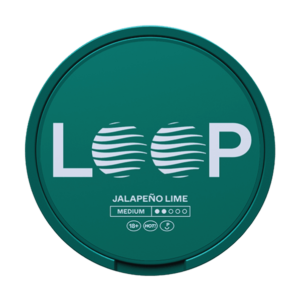 LOOP LOOP Jalapeno Lime Medium nicotine pouches