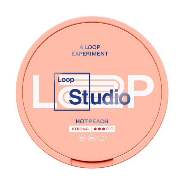 LOOP LOOP Hot Peach Strong nicotine pouches