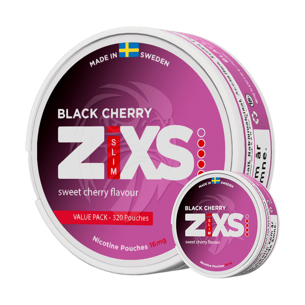 ZIXS ZIXS Black Cherry Jumbo Can nicotine pouches