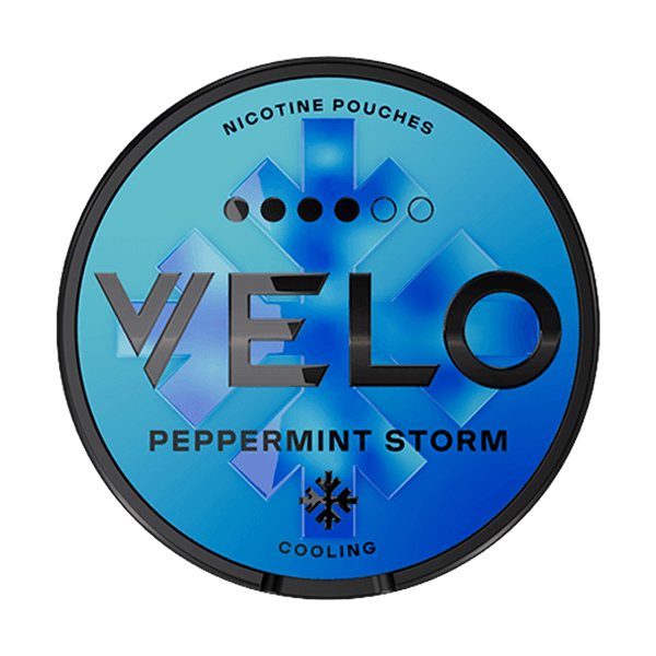 VELO Peppermint Storm nicotine pouches