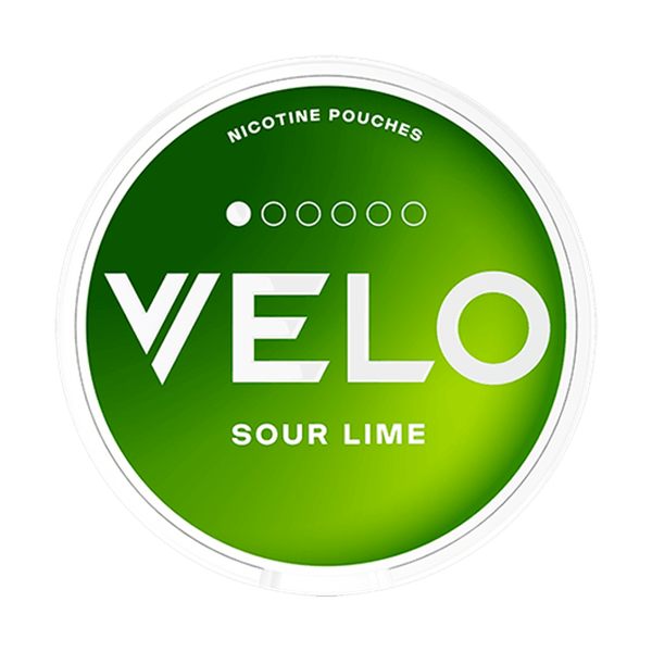 VELO Sour Lime Mini nicotine pouches