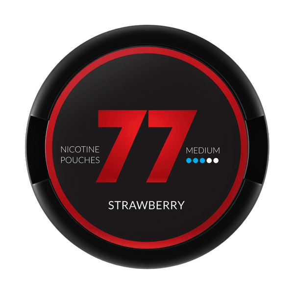 77 Strawberry Medium nicotine pouches