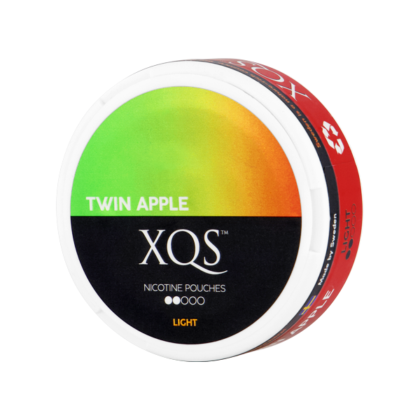 XQS Twin Apple Light w woreczkach nikotynowych