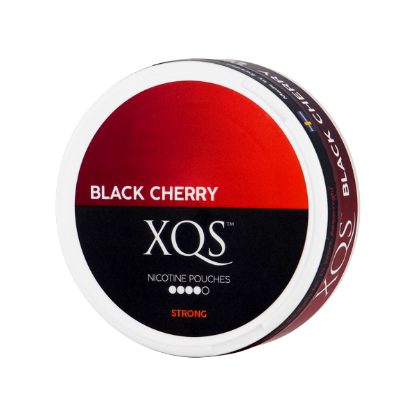 XQS Black Cherry Strong nikotinové sáčky