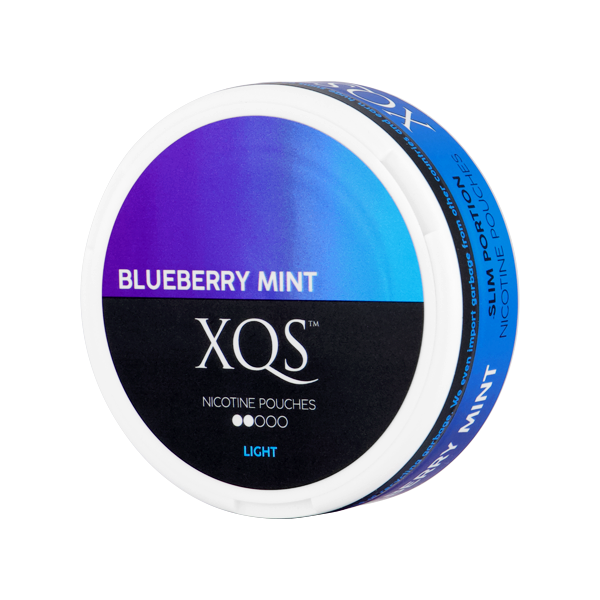 XQS Blueberry Mint Light nikotinpåsar