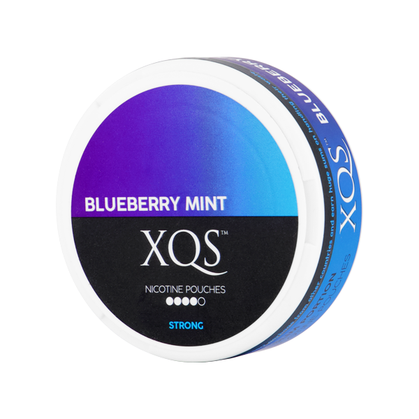 XQS Blueberry Mint Strong nicotine pouches