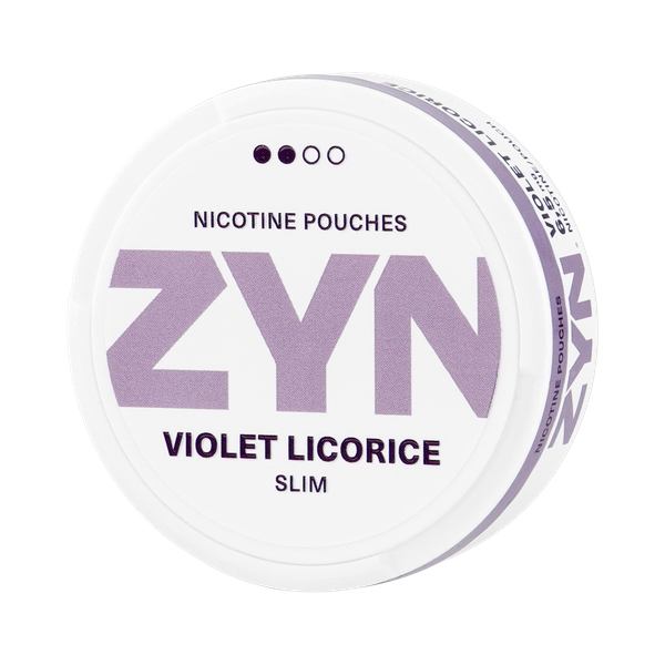 ZYN Violet Licorice sachets de nicotine