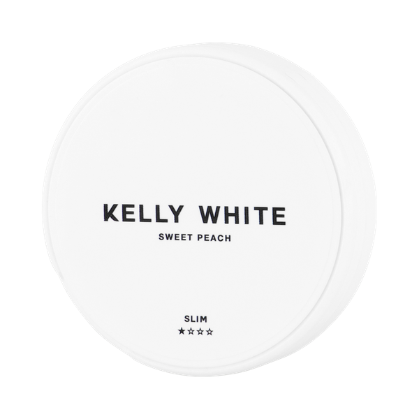 Kelly White Sweet Peach nikotínové vrecká