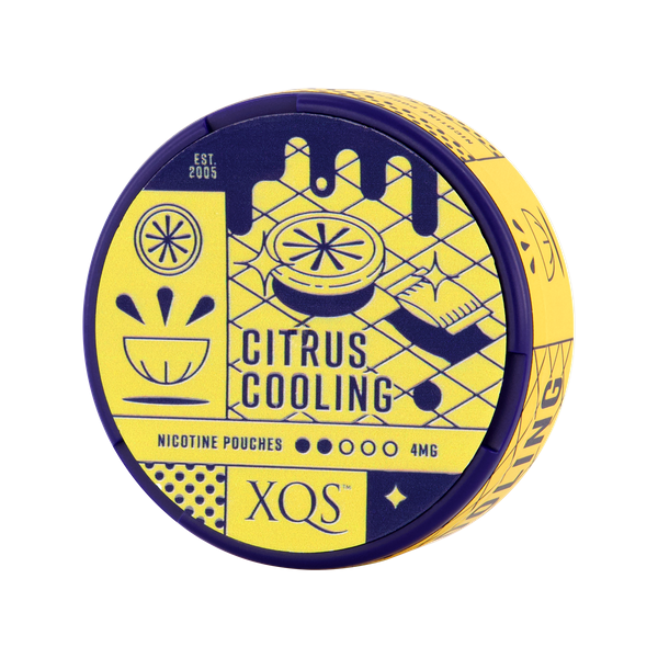 XQS Citrus Cooling nicotine pouches