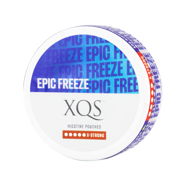 XQS Epic Freeze X-Strong nikotinové sáčky