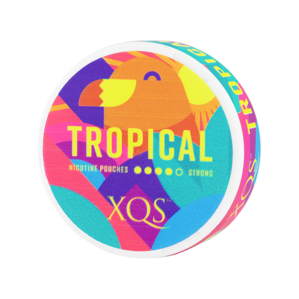 XQS Tropical Strong nicotine pouches