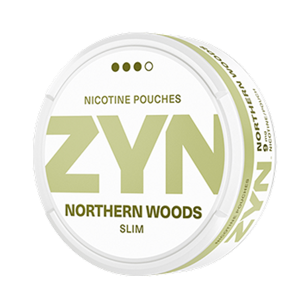 ZYN Northern Woods Strong nikotínové vrecká