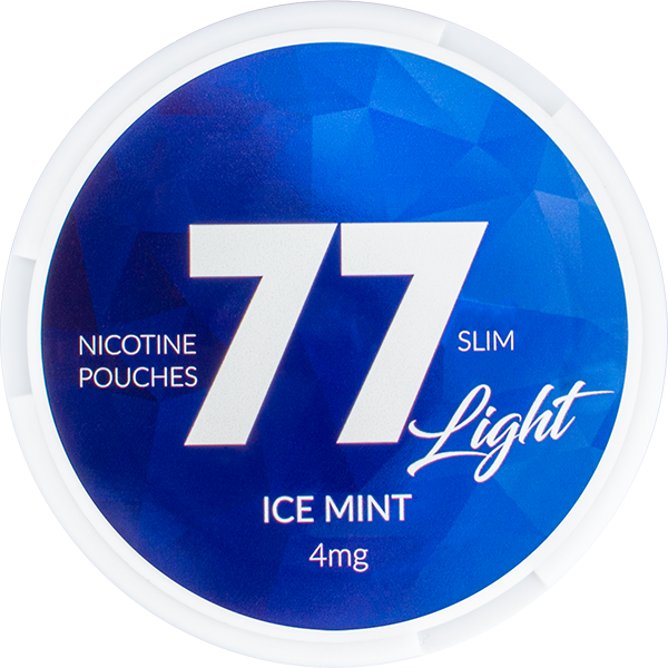 77 Bustine di nicotina Ice Mint 4mg