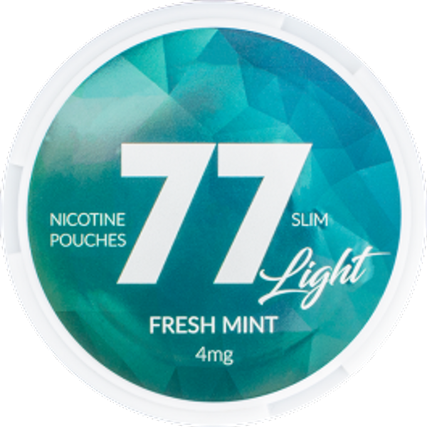 77 Fresh Mint 4mg nikotínové vrecká