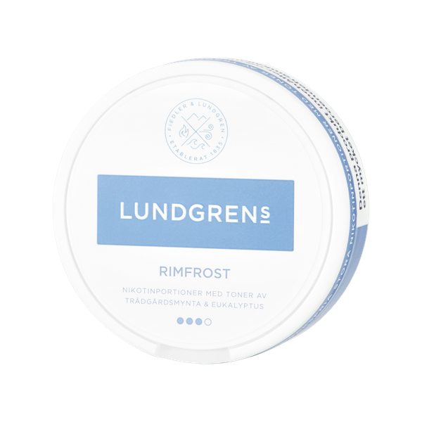 Lundgrens Rimfrost w woreczkach nikotynowych