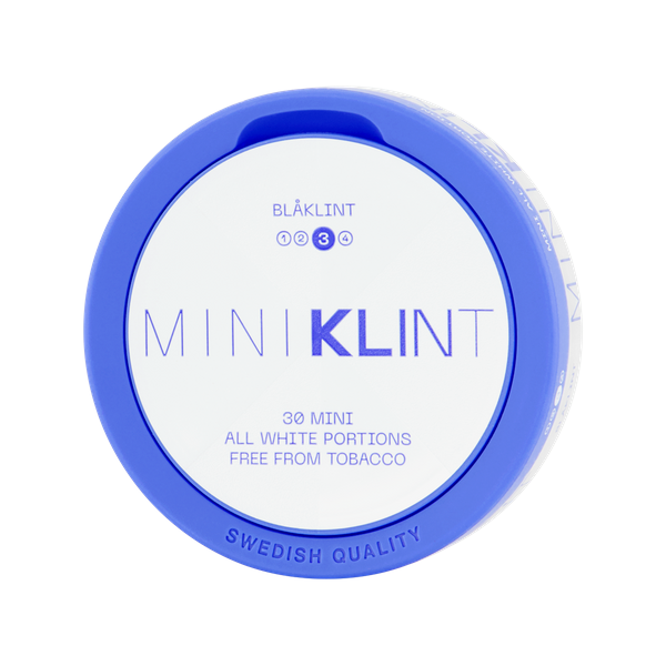 KLINT Blåklint Mini nikotínové vrecká