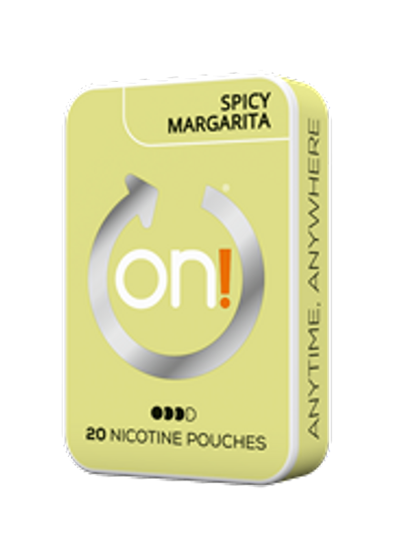 on! Spicy Margarita 6mg nikotino maišeliai