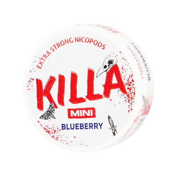KILLA Bustine di nicotina Blueberry Mini