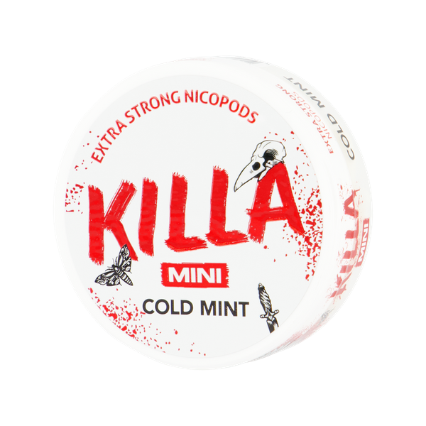 KILLA Cold Mint Mini nikotinové sáčky