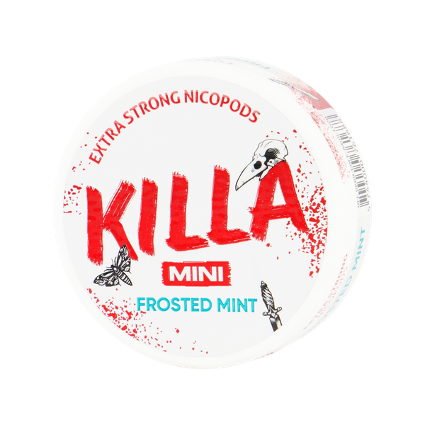 KILLA Frosted Mint Mini nikotínové vrecká