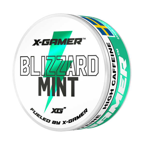 X-Gamer Blizzard Mint nicotine pouches
