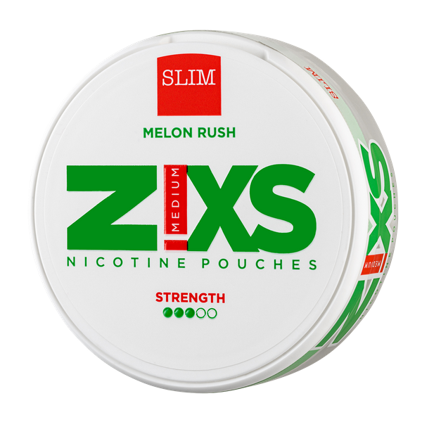 ZIXS Melon Rush Slim nikotínové vrecká