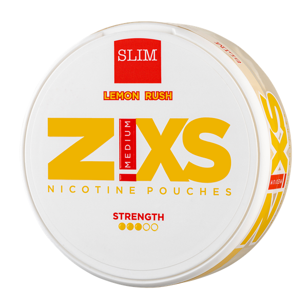 ZIXS Lemon Rush Slim nikotínové vrecká