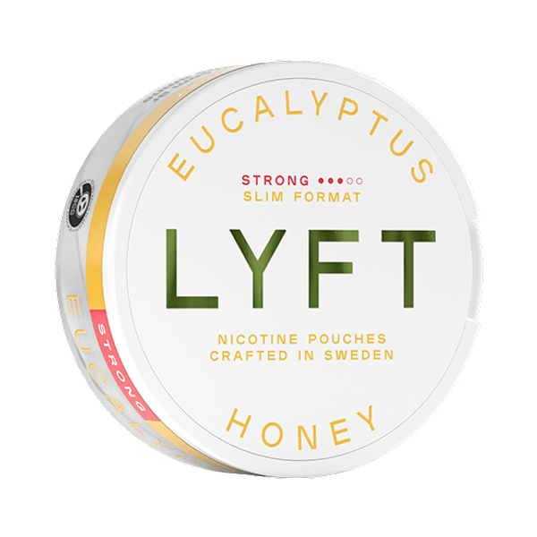 LYFT Eucalyptus & Honey Slim Strong nikotīna maisiņi