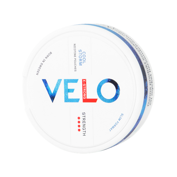 VELO Cool Storm X-Strong nicotine pouches