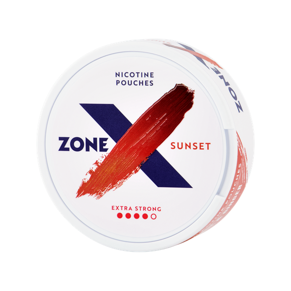 ZoneX Sunset Extra Strong nicotine pouches