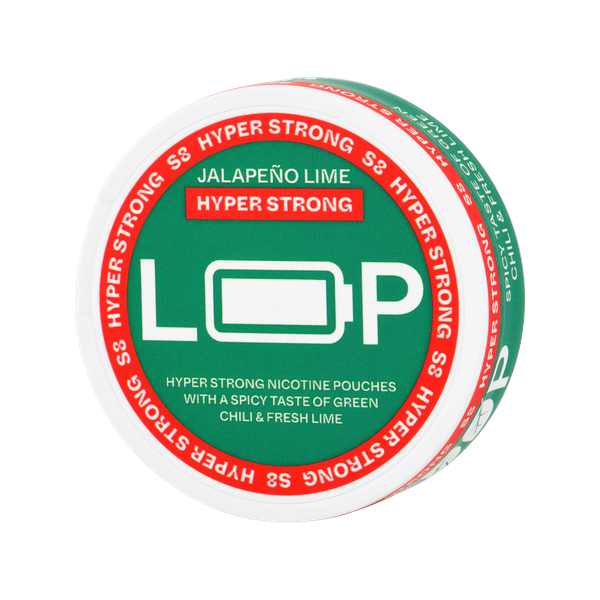 LOOP JALAPENO LIME HYPER nicotine pouches
