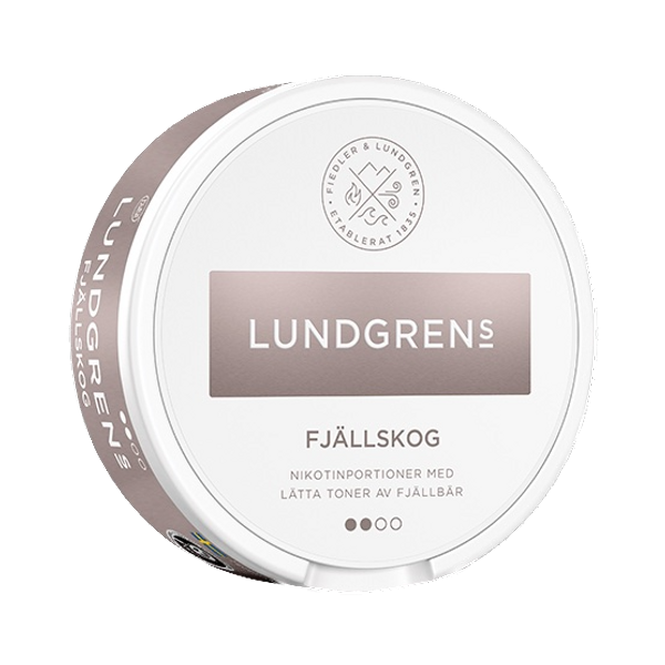 Lundgrens Bolsas de nicotina Fjällskog