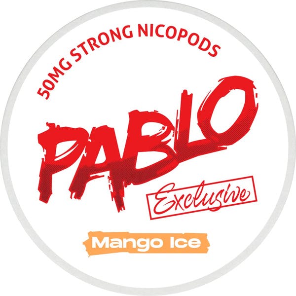 PABLO Mango Ice nikotino maišeliai