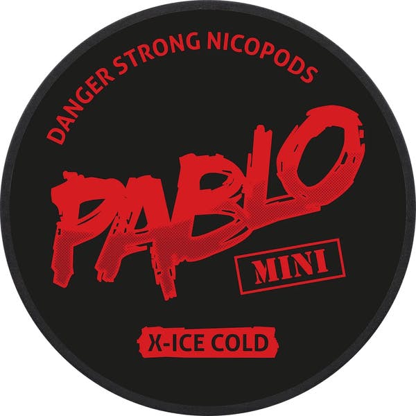 PABLO X Ice Cold Mini nikotino maišeliai