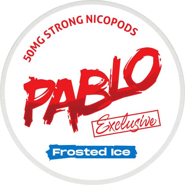 PABLO Bolsas de nicotina Frosted Ice