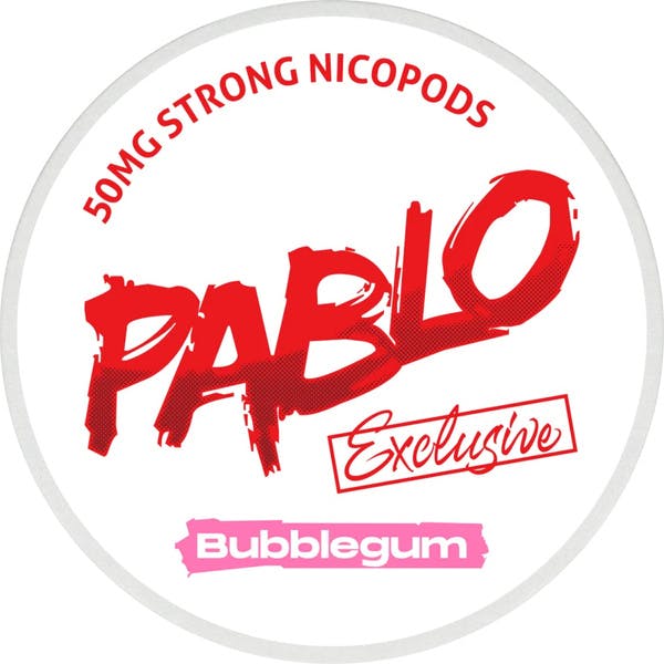 PABLO Bubblegum nikotino maišeliai
