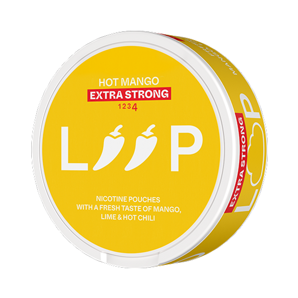 LOOP Hot Mango Xtra strong nicotine pouches