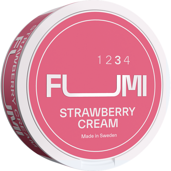 FUMI Strawberry Cream Strong nikotīna maisiņi