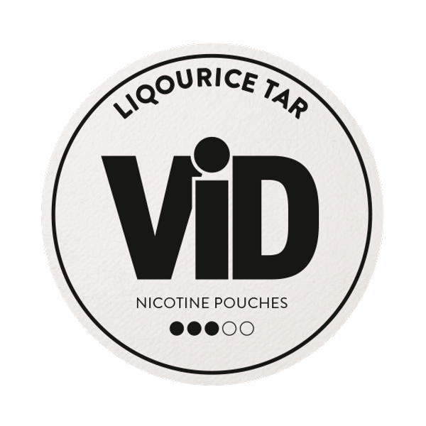 ViD Liquorice Tar nikotínové vrecká