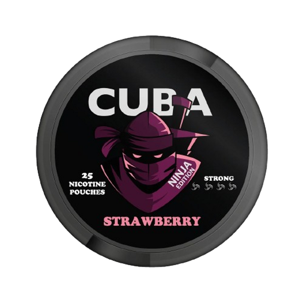 CUBA Ninja Strawberry nikotinpåsar