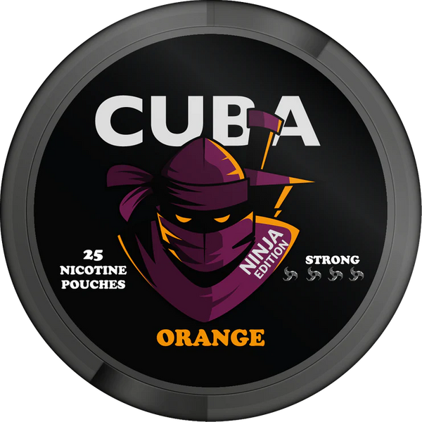 CUBA Ninja Orange w woreczkach nikotynowych
