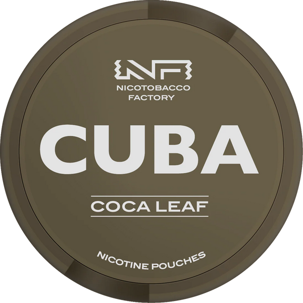 CUBA Coca Leaf w woreczkach nikotynowych