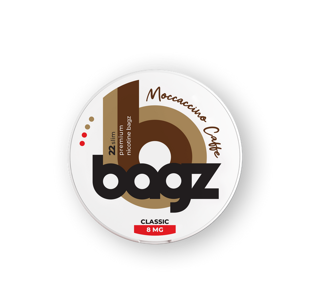 Bagz Bagz Moccaccino 8mg nikotino maišeliai