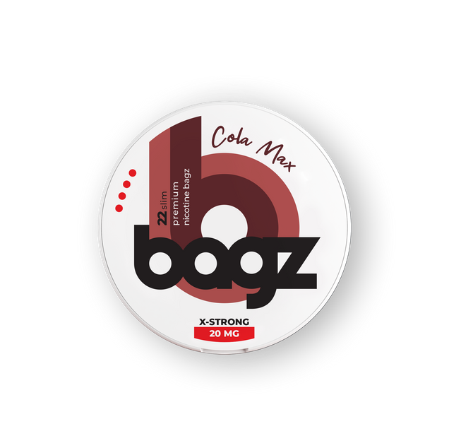 Bagz Bagz Cola Max 20mg nikotino maišeliai