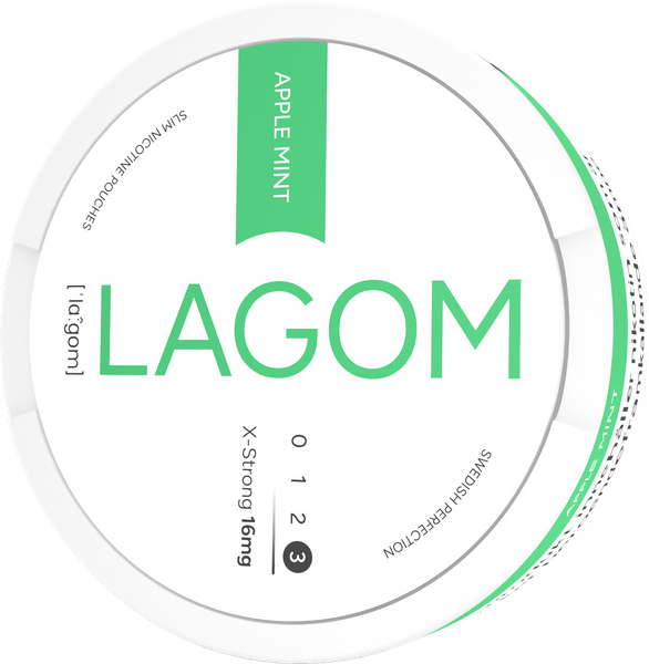 LAGOM Lagom Apple Mint 16mg nikotinové sáčky